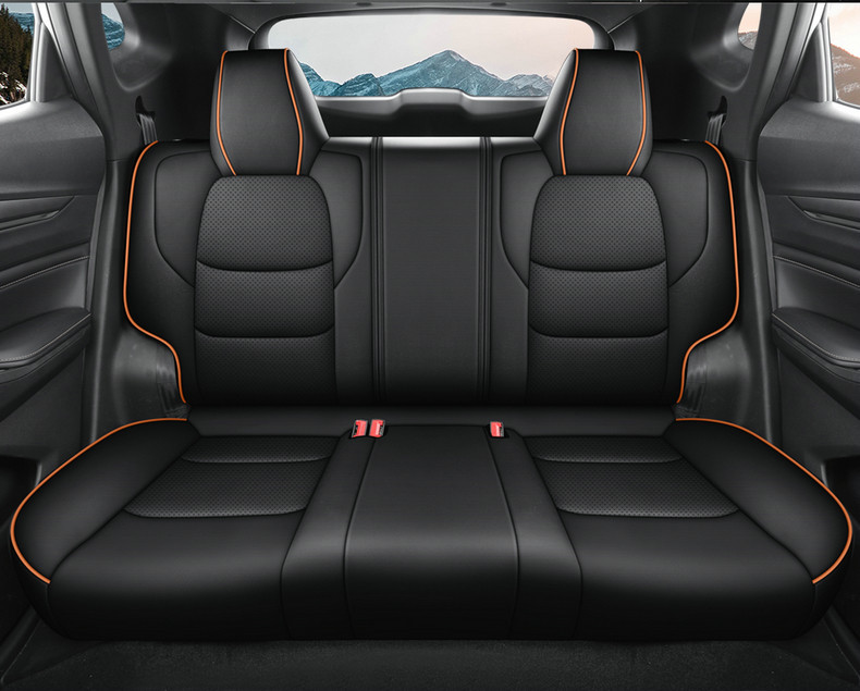 Second-Generation Changan X5Plus Seat Cover with Perforated Leather and Wear-Resistant Cushion, 2026 Model Changan X5Plus Dedicated Full-Cover Seat Cover