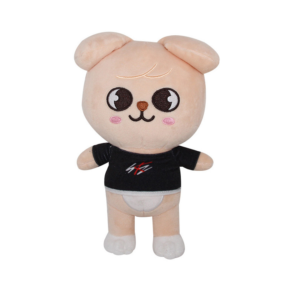 En stock transfronterizo nuevo skzoo muñeca de peluche juguete niños callejeros Leeknow Hyunjin regalo