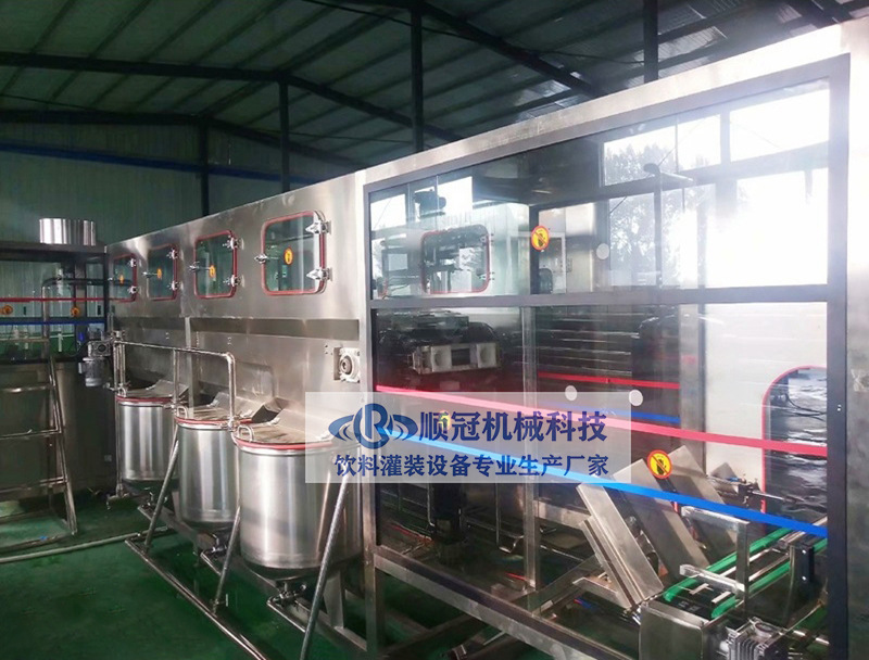 小型全自动桶装水灌装设备 大桶水灌装设备