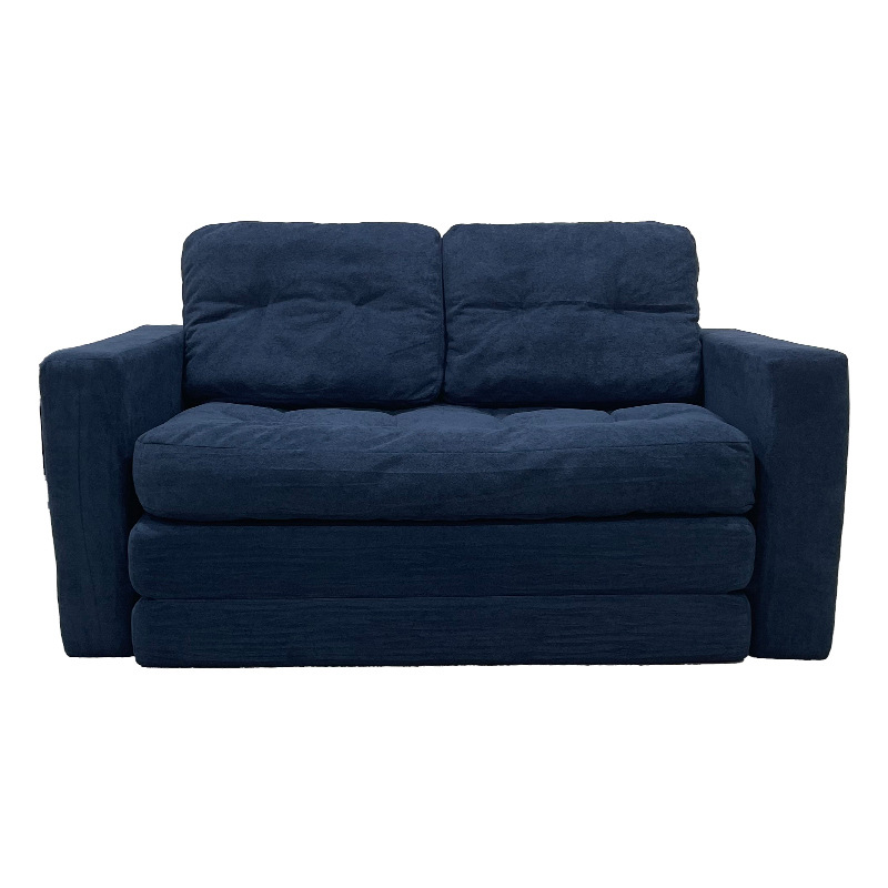 Sofá de compresión Sofá perezoso de comercio exterior individual Paquete de rollo Sofá cama de esponja deshuesada Sofá simple de apartamento pequeño