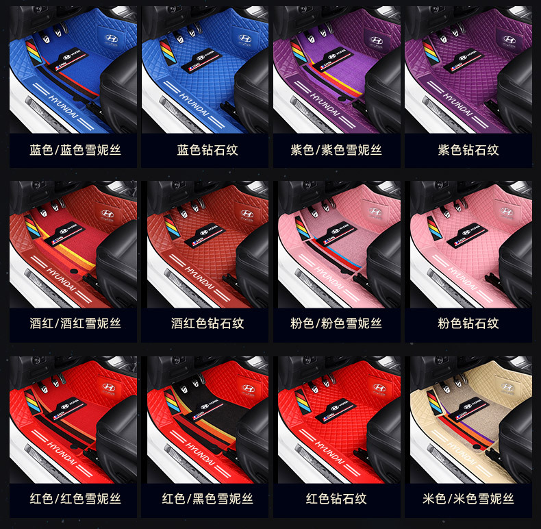 20 Beijing Leading Langting x35 Famous Figure Yuedong x25 New Tucson Special Full Encircled Car Mat