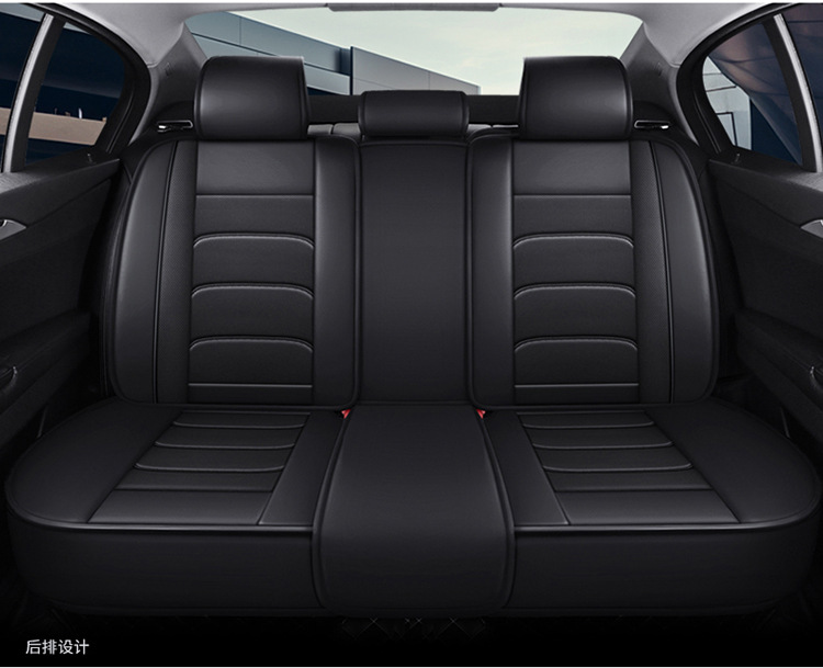 Napa Leather All-Season Car Seat Cushion Fully Surrounded Leather Car Seat Cover Cross-Border Foreign Trade Breathable and Wear-Resistant Seat Cover
