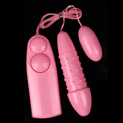 Tingling double jumping vibrating egg long and short vibrating female masturbation device ricochet orgasm couple flirting sex toys