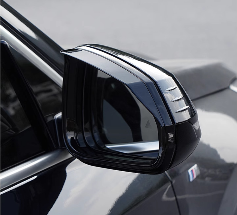 Suitable for 25 Bmw X3 Reversing Mirrors, Fuel Tank Caps, Handles, Door Bowls, Rain Eyebrows, Wind Knives, Grids, Bright Black