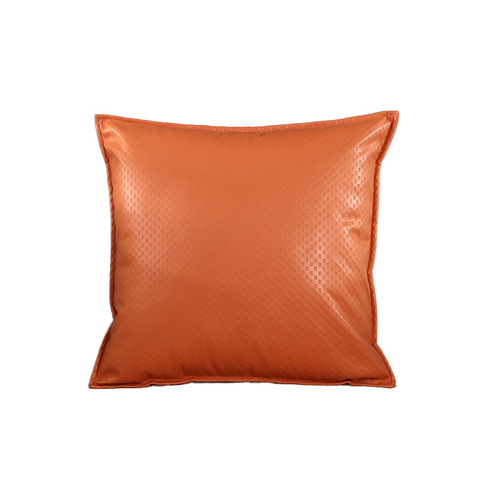 Light Luxury High-End Tech Fabric Pillow for Living Room, Sofa & Couch – Nordic Modern Design, Waterproof Leather Material, Large Back Cushion with Lumbar Support