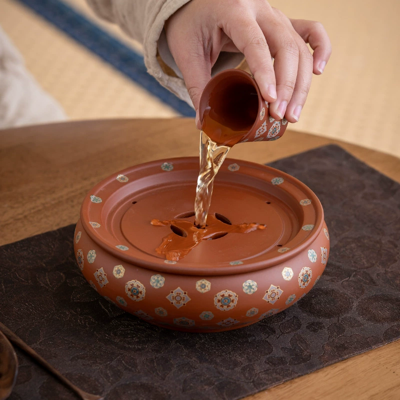 Жуини чайная кастрюля with baoxiang pattern традиционная домашняя керамическая чайник для воды носить лёгкий роскошный сухой заваривание дешёвая чайная таблица горшок может хранить воду