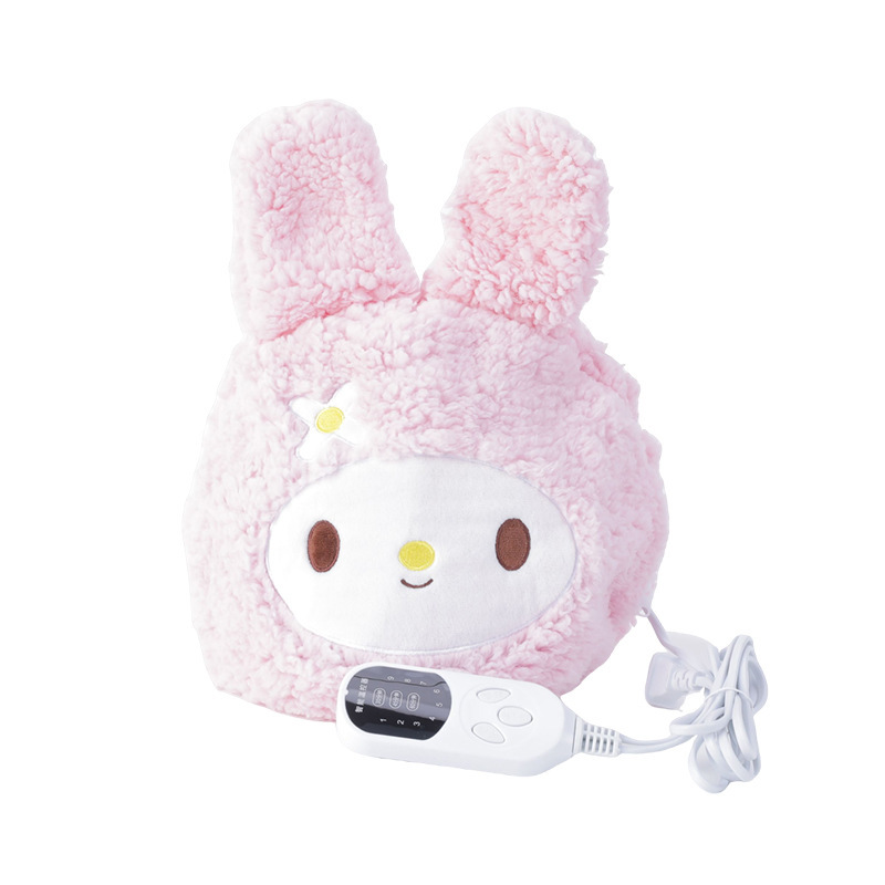 ホームケア染毛剤かわいいウサギ加熱キャップマルチ温度制御ヘッドギアタイプオイルキャップ染毛剤スチームヘアケアキャップ|undefined