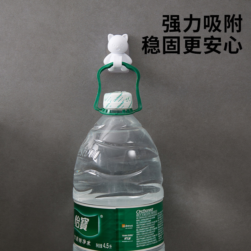 金持ちの猫の浴室のフックは穴を開けないで強力な荷重を受けます。|undefined