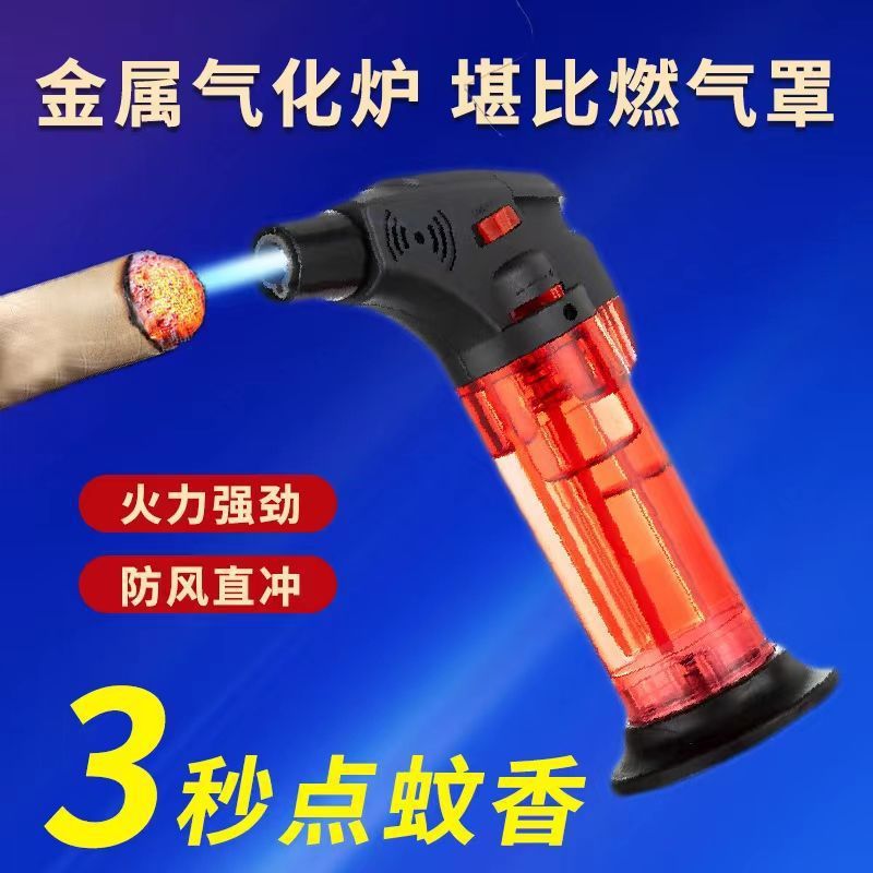 工場直売溶接ガンスプレーガン防風ライターシガーポイント灸専用ガス充填直沖点火器|undefined