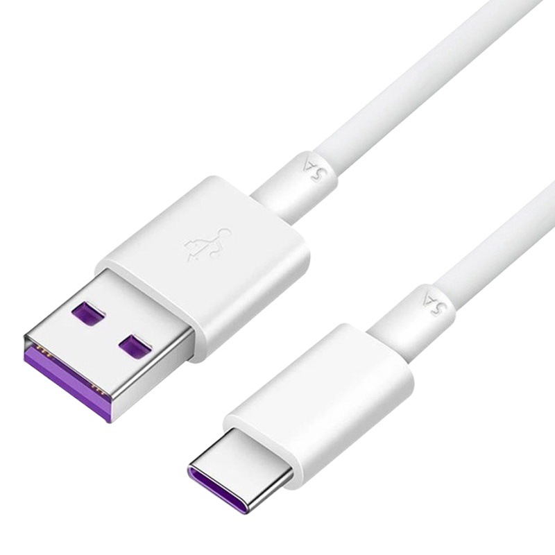 Cable de datos USB tipo-c 5A Super carga rápida para Huawei cable de datos de carga rápida cable de carga del teléfono móvil Android