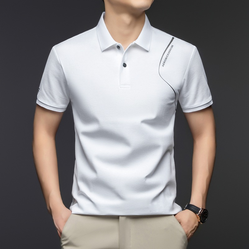 Cotton fashionable solid color universal base body-friendly T-shirt…