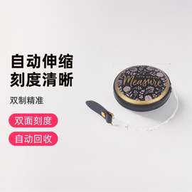 PU现货卷尺1.5米刻度清晰小巧测量腰围三围方便随身携带便携