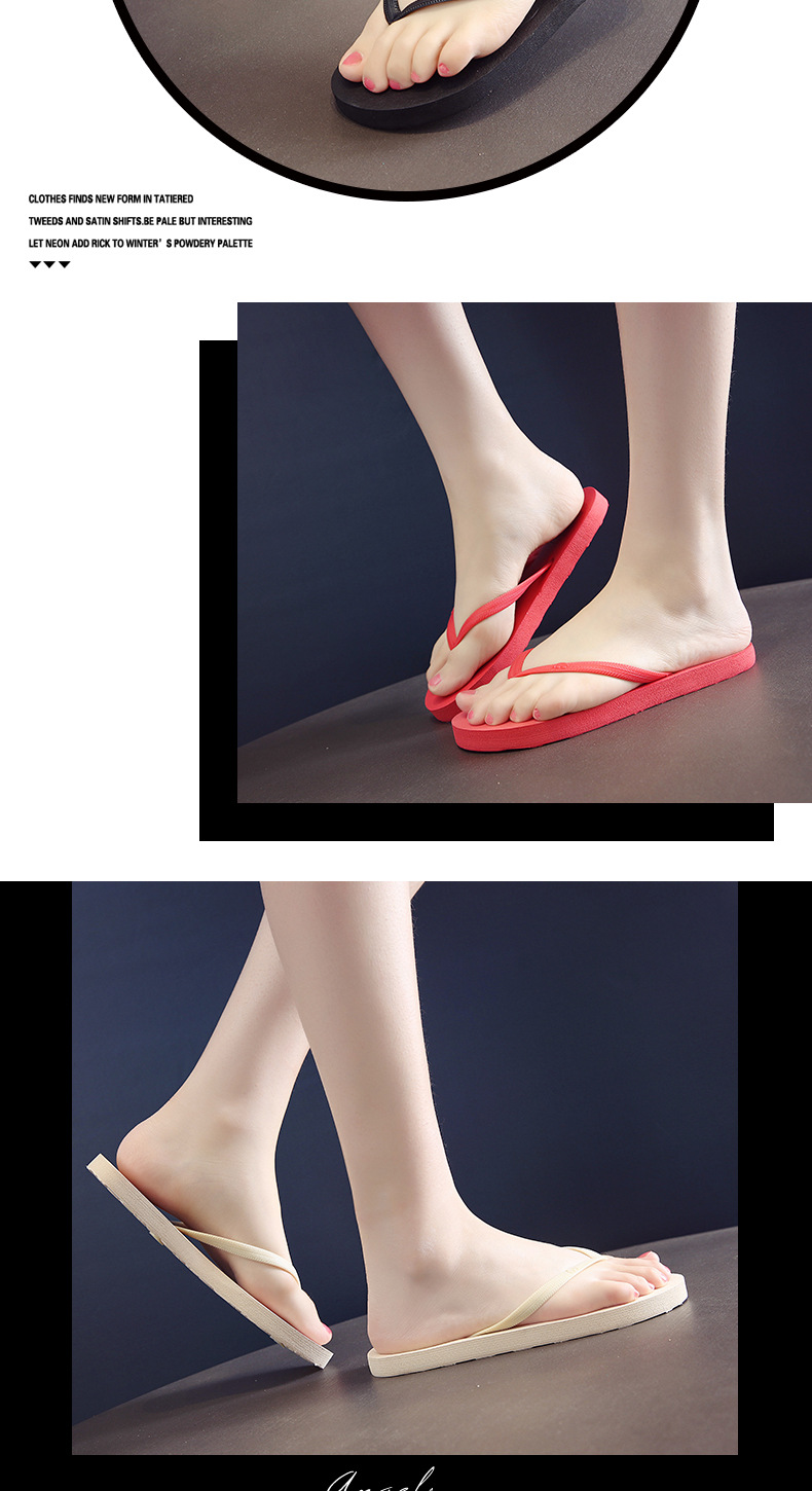 Women's Trendy Flat Flip-flops For Beach Summer Casual Wear_voghion.com