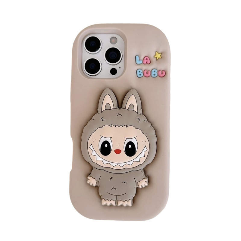 卡通支架拉布布iPhone14/13适用11苹果17/16/15PROMAX手机壳12套|undefined