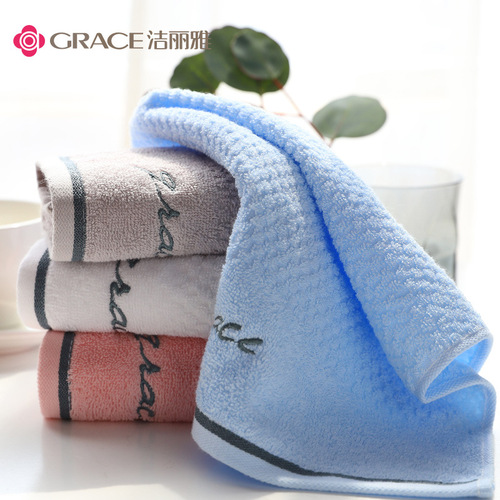 Jieliya square towel pure cotton soft absorbent face wash towel cotton children baby adult household small towel wholesale