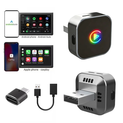 and Android Phones, Simsiz CarPlay və Android Auto - k15-metallic-gray-adapter-extension-cable-overseas-version-not-applicable-to-domestic-android