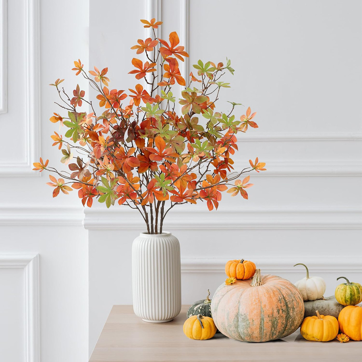 (Cross-border trading), artificial plants, autumn artificial plant, maple leaf 2