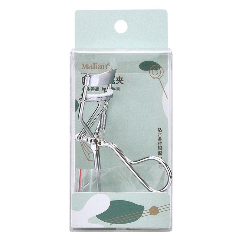 Popular celebridad en línea Marian Malí de larga duración curling rizador de pestañas herramienta de belleza portátil clip de pestañas