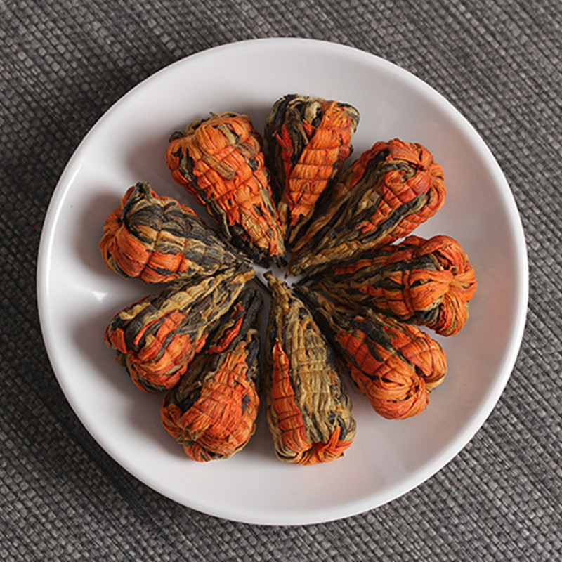 批发 云南滇红茶 2025年滇红百合小红塔 明前春茶 凤庆红茶