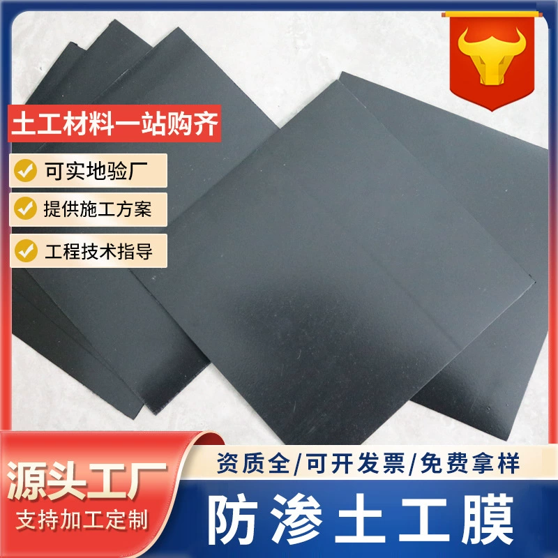 Закрытие полигонов отходов биогазовым бассейном, мембрана против просачивания, новый материал, экологически чистая геомембрана, тоннельная инженерия, мембрана из полиэтилена высокой плотности