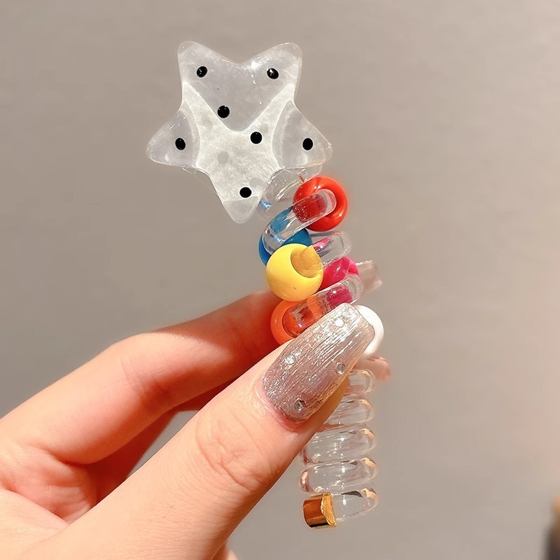 Trenza de burbuja simple japonesa, cuerda para la cabeza, mujer 2024, nueva línea telefónica de amor de alta gama, anillo para el cabello, cola de caballo, artefacto de cabello trenzado