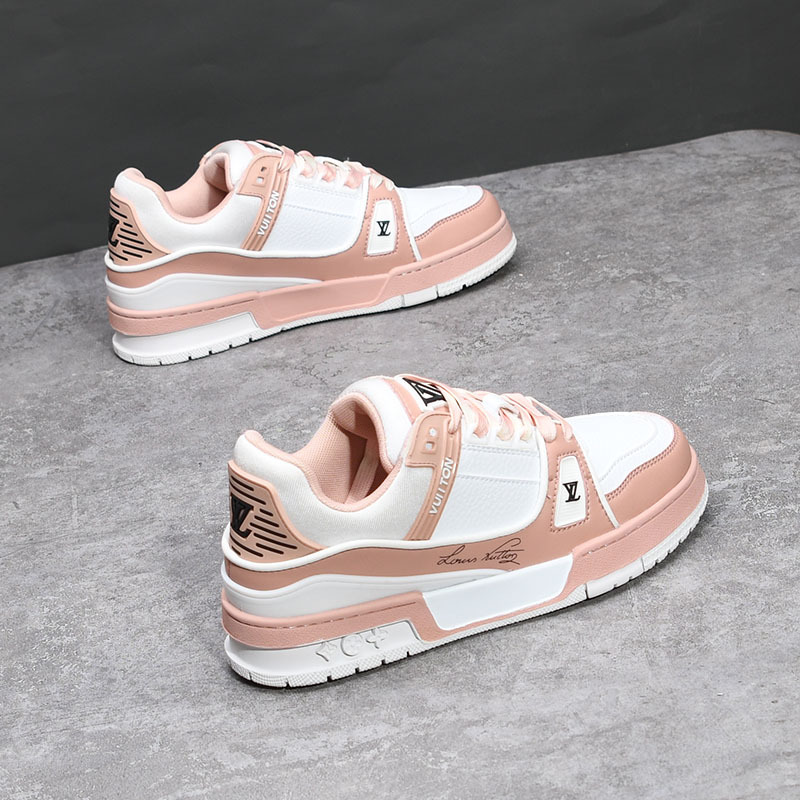 Black Warrior zapatos de hombre primavera y otoño nueva tendencia todo-fósforo otoño deportes y ocio pequeños zapatos blancos zapatos de moda para hombres y mujeres 8003