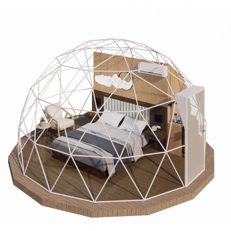 リゾートホテルテント、観光景勝、星空テント、キャンプ、B&B、星空ルーム、ドーム型球形テント|undefined