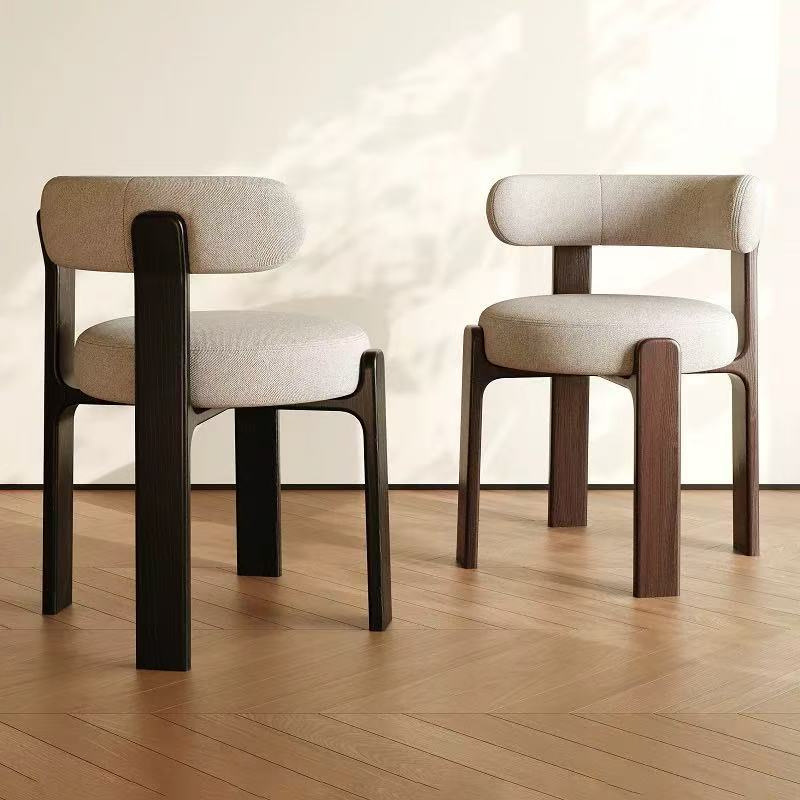 Silla de comedor de madera maciza S19 (a partir de dos)