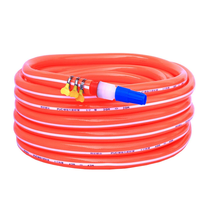 Пластиковый шланг для мягкой водопроводной трубы для бытового использования, утолщенный для защиты от мороза, защиты от солнца и взрывозащиты, доступен в трехслойной однолинейной линии диаметром 1/2 дюйма, 3/4 дюйма и 1 дюйм.
