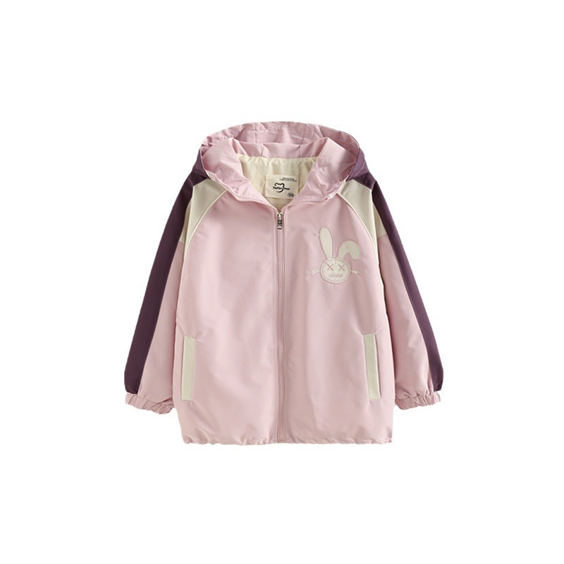 Girls' Coat Spring and Autumn 2023 New Children's Western Style Fashionable Autumn Top Girl's Big Children's Internet Celebrant Rush Clothes