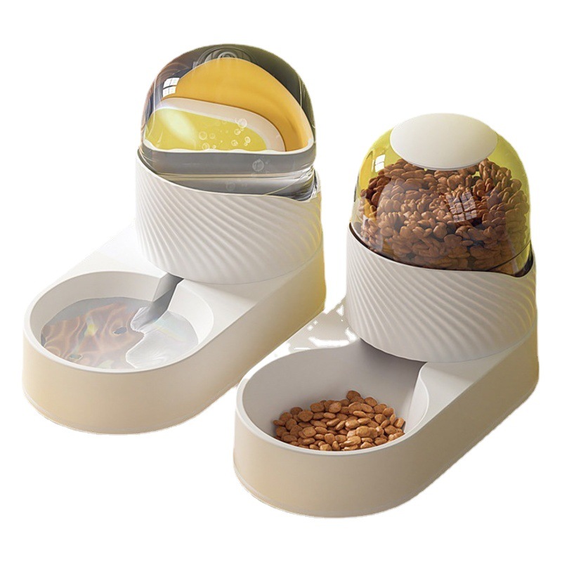 Dispensador de agua para mascotas gato Alimentador automático dispensador de agua para perros tazón de fuente de Comida Lenta suministros para mascotas al por mayor