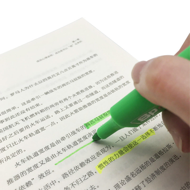 Highlighter fábrica de gran capacidad al por mayor estudiante traje fresco color caramelo marcador dibujos animados lindo marcador