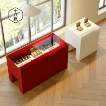 十八纸展会海纳展桌快速布展置物架置物柜展柜可折叠展厅活动展架