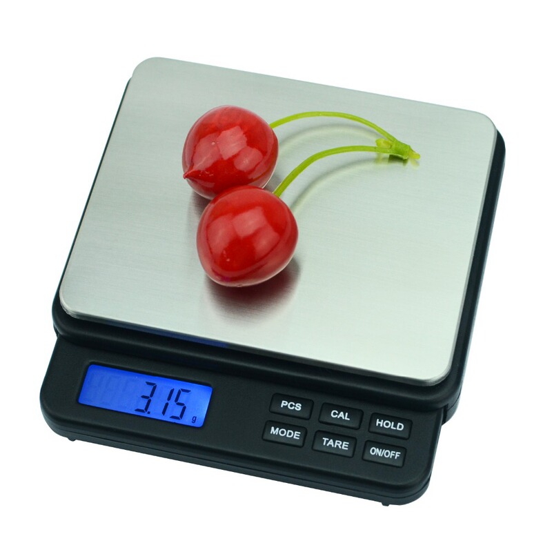 Portable Jewelry Scale, High-Precision 0.01 Gram Scale, Baking Digital Scale, 1kg Kitchen Scale, Mini Portable Bench Scale
