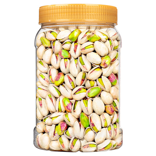 Canned pistachio 500g nut snacks hand peeled large particles pistachio snacks manufacturer wholesale