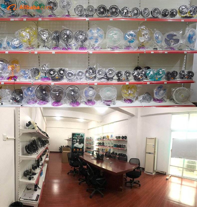 Car fan 24v large truck refrigeration van shaking head big wind powerful 12v car silent car fan