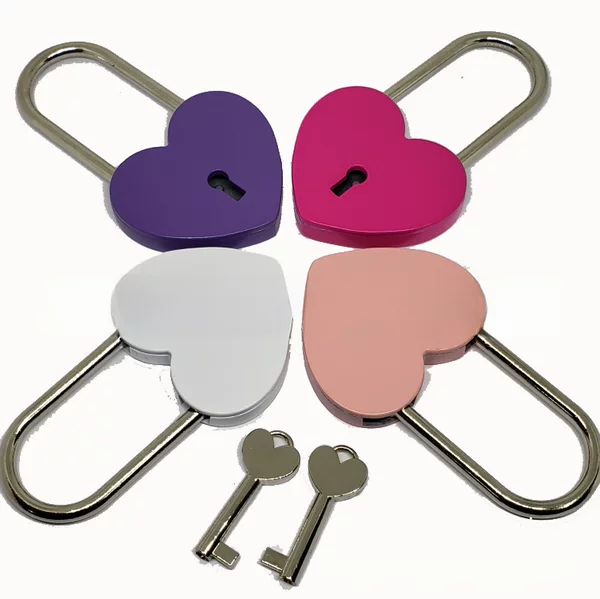 Source factory direct love heart lock cross-border e-commerce hot love heart lock craft jewelry padlock wishing lock
