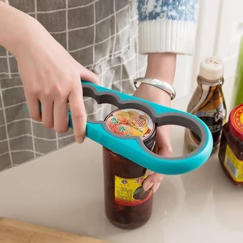 家庭用キッチンオープナー滑り止め栓抜き神器省力ねじ込み器簡易多機能蓋抜き神器|undefined