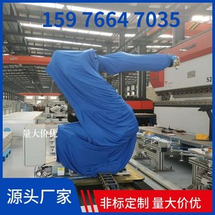 Yaskawa Gp35L Forging Robot Protective Clothing Glass Plate Fiberglass Seven Shield Technology