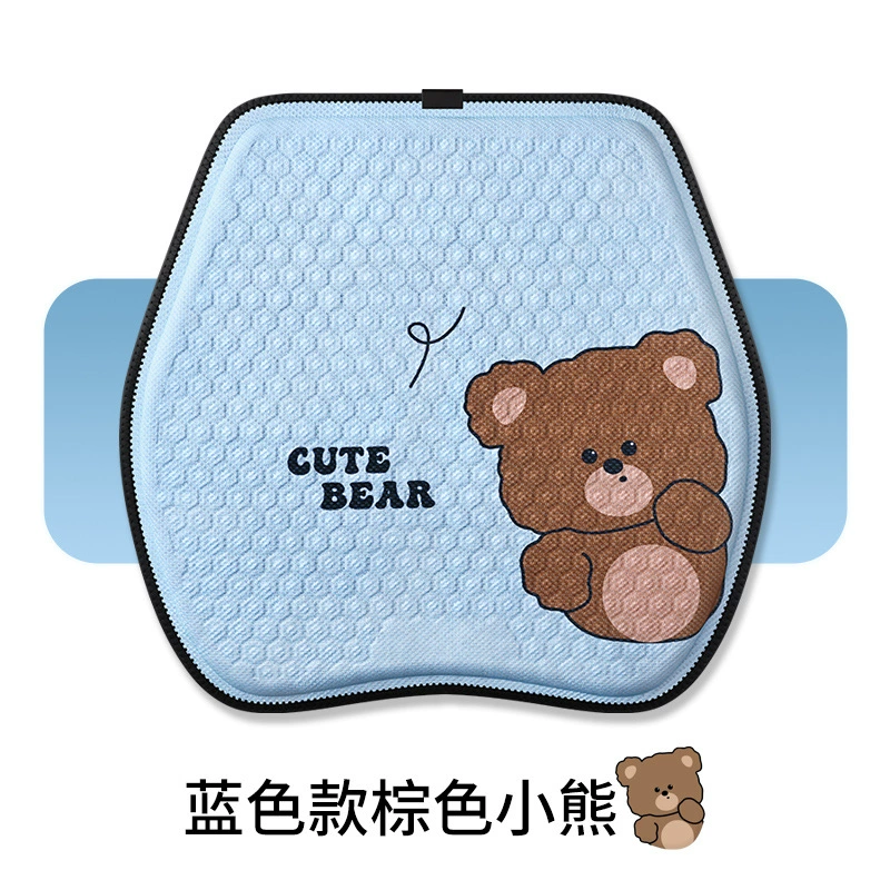 Фабрика прямых продаж Летний мультфильм сотовый гель авто сиденье офис сиденье подушки силиконовый диван охлаждение коврик