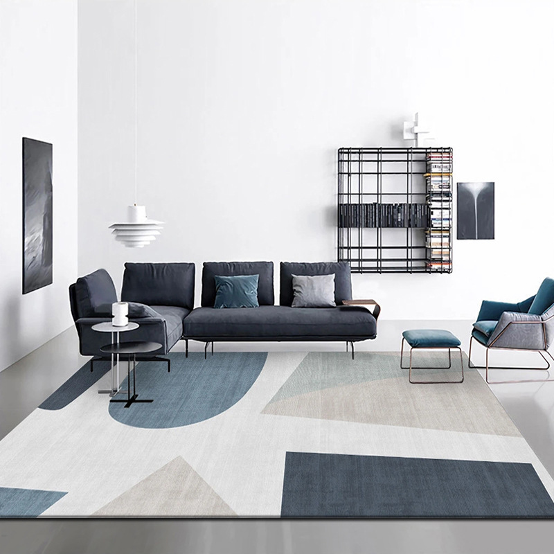 Alfombra de sala de estar 2023 nueva mesa de centro manta sofá desechable dormitorio cama de lujo ligero de alta gama hogar tapete Tianjin