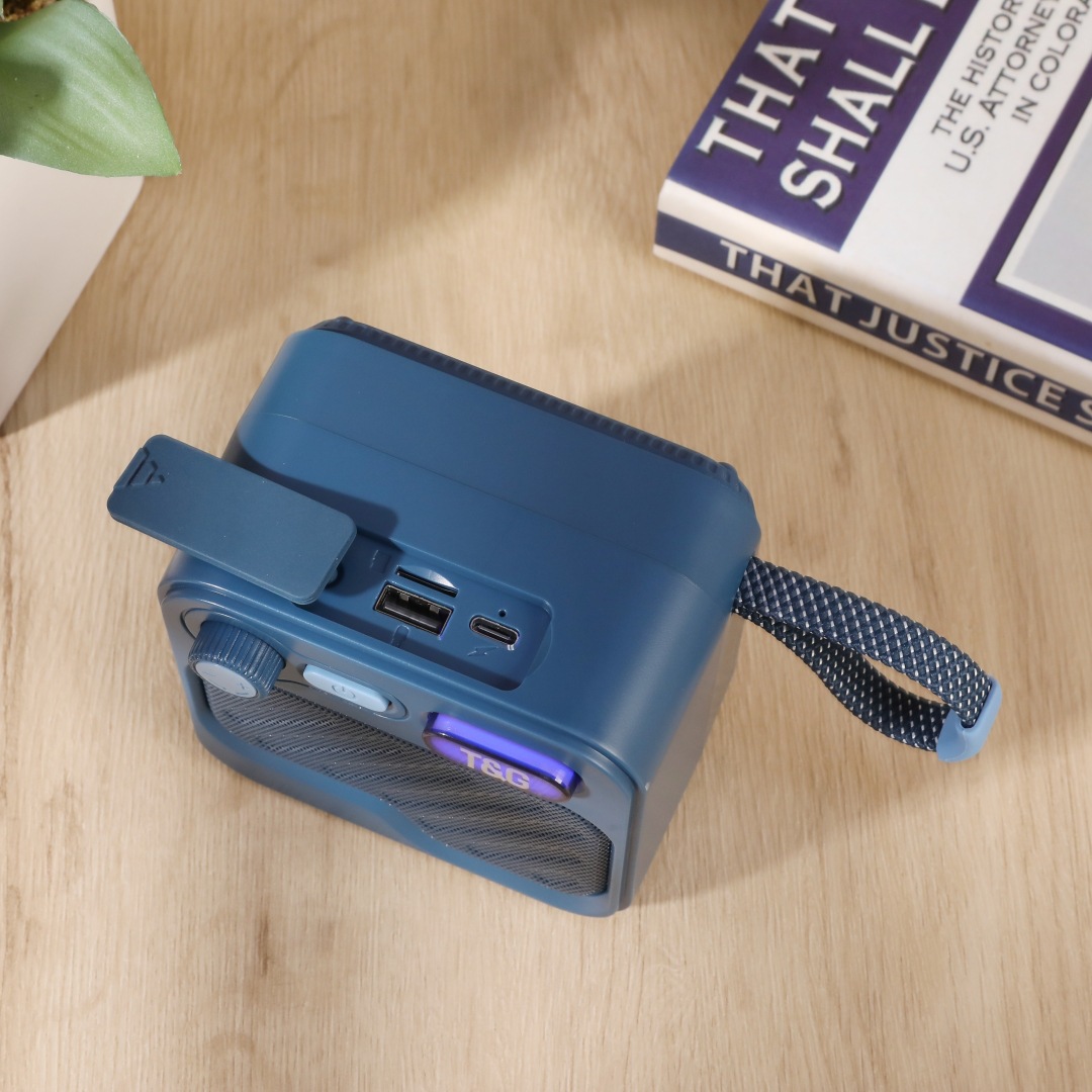 Transfronterizo nuevo TG701 tarjeta de altavoz Bluetooth subwoofer portátil al aire libre regalos de moda TWS pareja de sonido