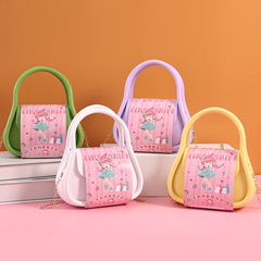 Cartoon ledger Guka jelly bag cute cross-body bag gift girl sticker tape set children's gift