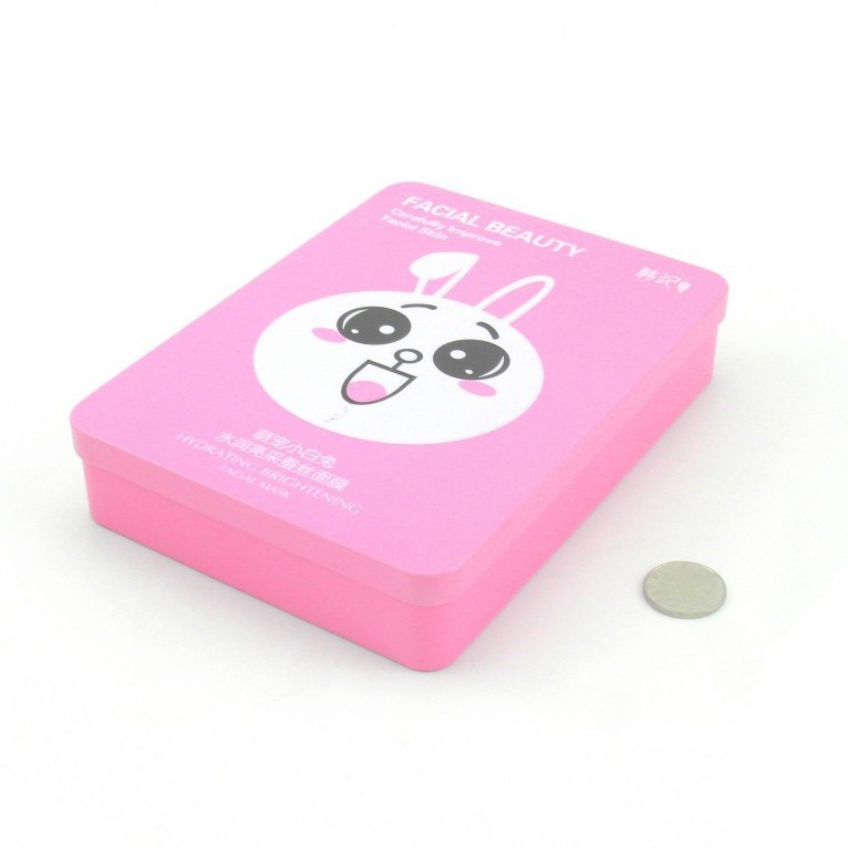 供应面膜铁盒 美白护肤品铁盒包装 铁盒生产厂家