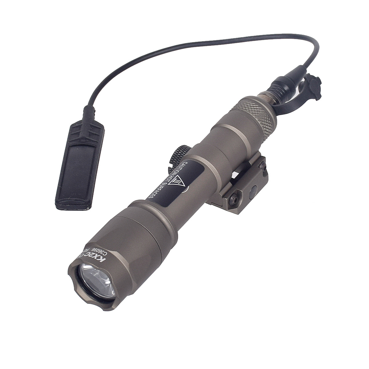 Cross-Border M600C Strong Light Flashlight Tactical Led Lighting Outdoor Flashlight 20mm Guide Rail Sf Interface Mouse Tail