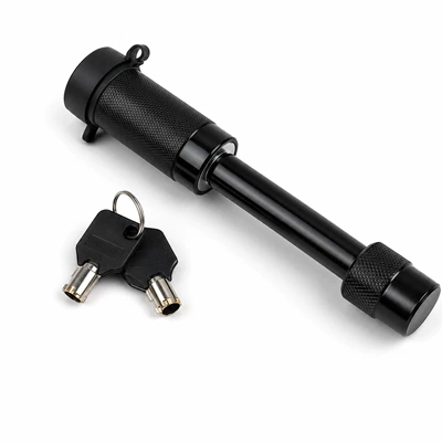 Car Trailer Hitch Lock, Off-Road Vehicle Anti-Theft Lock, Rv Anti-Trailer Hook Lock (Car lock) - black