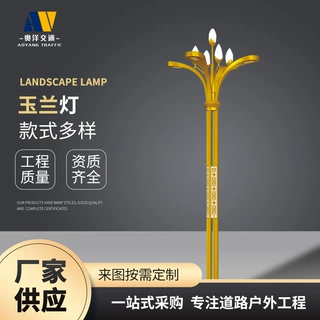户外广场照明高杆灯LED户外组合灯玉兰灯景观灯厂家供应