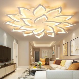 Living Room Ceiling Lamp Simple Modern Led Lamp Hall Lamp Bedroom Lamp Combination Lamp Zhongshan Lamp Whole House Package