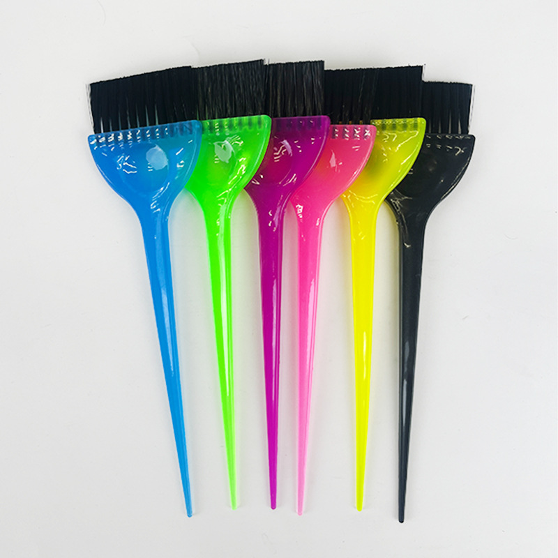 Cepillo de cabello suave, peluquería, cepillo de cabello permanente, cepillo de cabello de cabello multicolor, cepillo de cabello de cabello de cabello, productos de peluquería