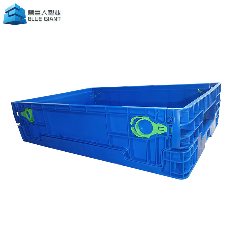 倍坚特 折叠周转箱塑料物流箱工业风中转箱加厚储物整理箱